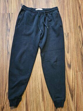 Hollister Men’s Black Jogger Sweatpants Size Medium Tall